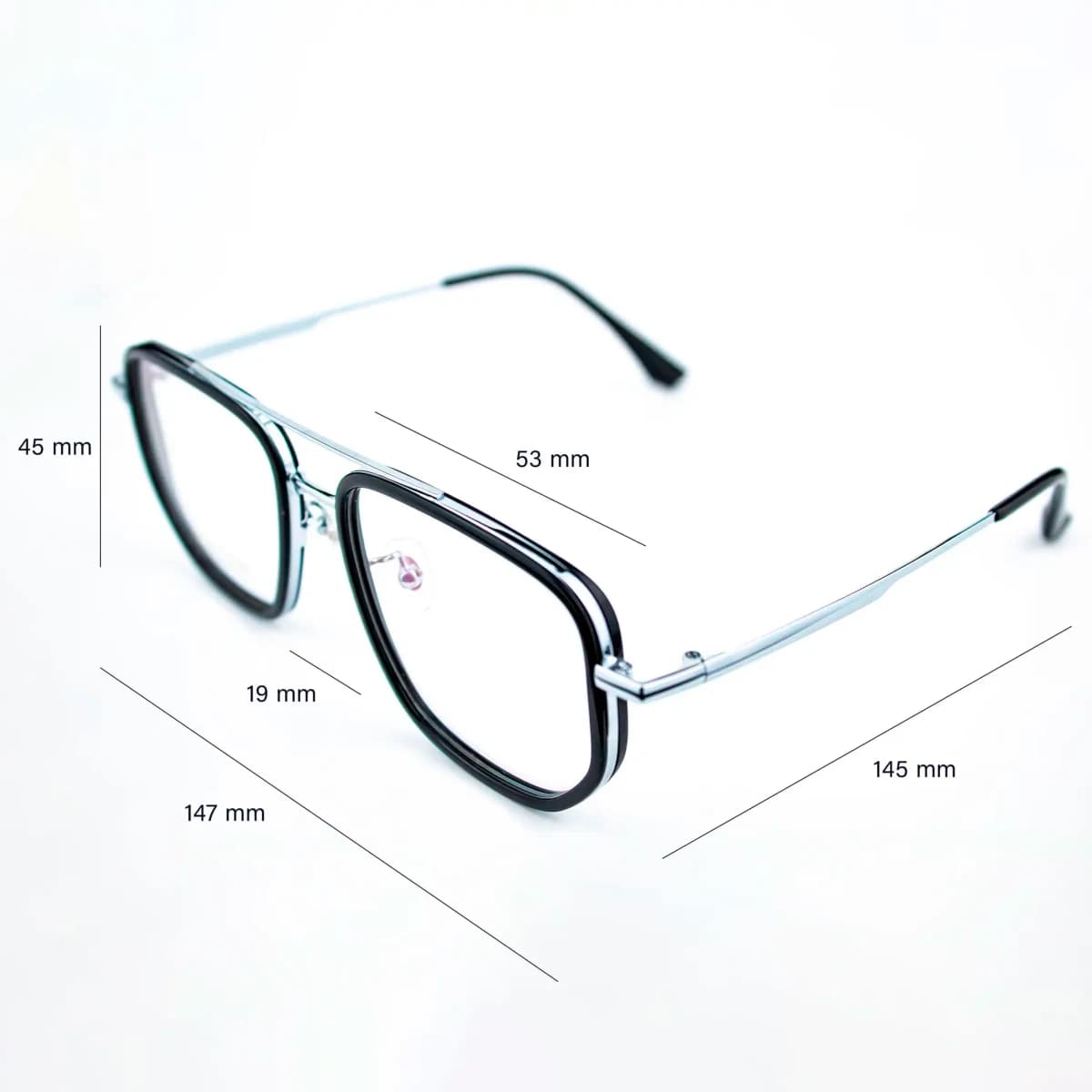 Aryan Black/Silver - Titanium 5